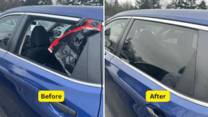 Akron Ohio 6 side window replacement